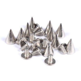 10 x โลหะแหลมโคน Screwback สตัดสำหรับสร้อยข้อมือพั้งค์กระเป๋าหนัง 7 x 10มม. 10 x โลหะแหลมโคน Screwback สตัดสำหรับสร้อยข้อมือพั้งค์กระเป๋าหนัง 7 x 10มม.