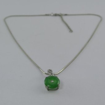Pearl Jewelry สร้อยคอจี้หยก JD14 Pearl Jewelry สร้อยคอจี้หยก JD14