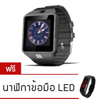 Smart Watch Z นาฬิกาโทรศัพท์ Smart Watch รุ่น A9 Phone Watch (Black) แถมฟรี นาฬิกา LED ระบบสัมผัส (คละสี) Smart Watch Z นาฬิกาโทรศัพท์ Smart Watch รุ่น A9 Phone Watch (Black) แถมฟรี นาฬิกา LED ระบบสัมผัส (คละสี)