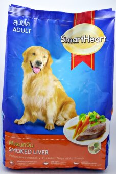 Smartheart รสตับรมควัน สุนัขโต อาหารสุนัขชนิดเม็ด 1.5kg. Smartheart รสตับรมควัน สุนัขโต อาหารสุนัขชนิดเม็ด 1.5kg.