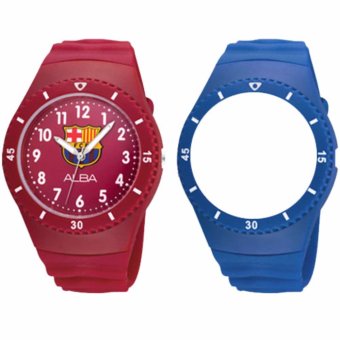 ALBA FCBARCELONA นาฬิกาข้อมือผู้ชาย สีแดง/น้ำเงิน สายยาง รุ่น ARX001X1 ALBA FCBARCELONA นาฬิกาข้อมือผู้ชาย สีแดง/น้ำเงิน สายยาง รุ่น ARX001X1