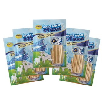 Goat Milk Stick สติ๊กเส้นนิ่มนมแพะแท้ ยี่ห้อศิริชัย แพค80กรัม (5แพค) Goat Milk Stick สติ๊กเส้นนิ่มนมแพะแท้ ยี่ห้อศิริชัย แพค80กรัม (5แพค)
