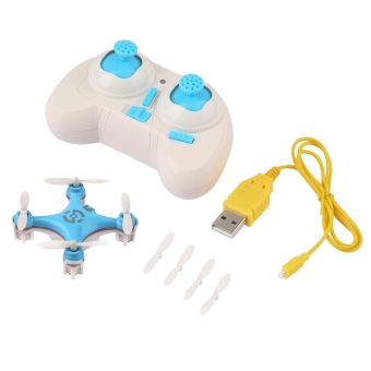 โอ้ CX-10 4Channel Quadrocopter รุ่นมือถือไร้สายควบคุมด้วยวิทยุสีน้ำเงิน โอ้ CX-10 4Channel Quadrocopter รุ่นมือถือไร้สายควบคุมด้วยวิทยุสีน้ำเงิน