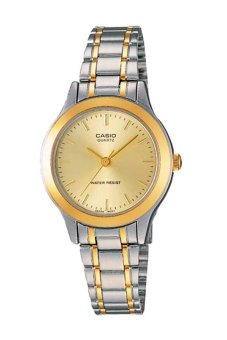 Casio Standard นาฬิกาข้อมือผู้หญิง สายสแตนเลส รุ่น LTP-1128G-9ARDF - เรือน2กษัตริย์/หน้าทอง Casio Standard นาฬิกาข้อมือผู้หญิง สายสแตนเลส รุ่น LTP-1128G-9ARDF - เรือน2กษัตริย์/หน้าทอง