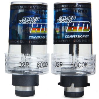 D2R ซูเปอร์ไบรท์ 6000กิโลไบต์ 3600ลูเมนขาวสว่าง HID Xenon โคมไฟหน้ารถ (2ชิ้น) D2R ซูเปอร์ไบรท์ 6000กิโลไบต์ 3600ลูเมนขาวสว่าง HID Xenon โคมไฟหน้ารถ (2ชิ้น)