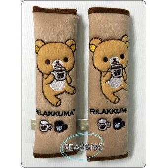 Rilakkuma Seat Belt Cover หุ้มเข็มขัดนิรภัยรถยนต์ (หมีกาแฟ) Rilakkuma Seat Belt Cover หุ้มเข็มขัดนิรภัยรถยนต์ (หมีกาแฟ)