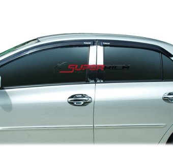 TFP คิ้วกันสาดประตู (Weather Guard) (อะคริลิคชาดำ) / VIOS 2007-2011 TFP คิ้วกันสาดประตู (Weather Guard) (อะคริลิคชาดำ) / VIOS 2007-2011