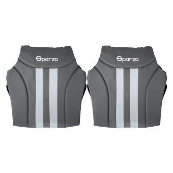 SPARZO ชุดหุ้มเบาะเสริมคู่หน้า (สีเทาเข้ม-อ่อน) SPARZO ชุดหุ้มเบาะเสริมคู่หน้า (สีเทาเข้ม-อ่อน)