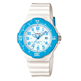 CASIO standard sport Lady นาฬิกาข้อมือผู้หญิง White/Blue สายเรซิ่น รุ่น LRW-200H-2BVDF CASIO standard sport Lady นาฬิกาข้อมือผู้หญิง White/Blue สายเรซิ่น รุ่น LRW-200H-2BVDF