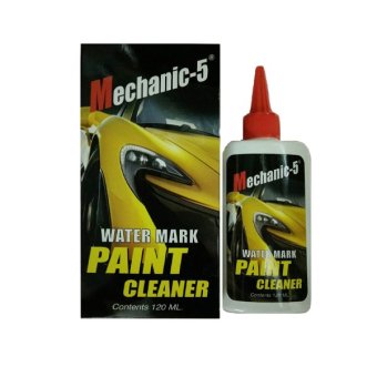 Mechanic-5 Water Mark Paint Cleaner 120 ml. น้ำยาขจัดคราบน้ำติดสีรถ Mechanic-5 Water Mark Paint Cleaner 120 ml. น้ำยาขจัดคราบน้ำติดสีรถ