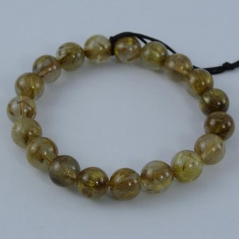 Pearl Jewelry กำไลหินไหมทอง X5 Pearl Jewelry กำไลหินไหมทอง X5