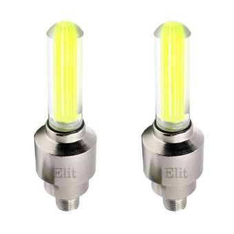 Elit จุกลมรถยนต์ ไฟ LED ( สีเหลือง ) 1คู่ Elit จุกลมรถยนต์ ไฟ LED ( สีเหลือง ) 1คู่