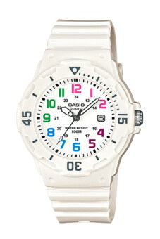 Casio Standard นาฬิกาข้อมือผู้หญิง สีขาว สายเรซิ่น รุ่น LRW-200H-7BVDF Casio Standard นาฬิกาข้อมือผู้หญิง สีขาว สายเรซิ่น รุ่น LRW-200H-7BVDF