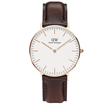 Daniel Wellington 0511DW Classic Bristol 36mm นาฬิกาข้อมือ แฟชั่น สแตนเลส ผู้หญิง สายหนัง Women Watch - Brown Daniel Wellington 0511DW Classic Bristol 36mm นาฬิกาข้อมือ แฟชั่น สแตนเลส ผู้หญิง สายหนัง Women Watch - Brown