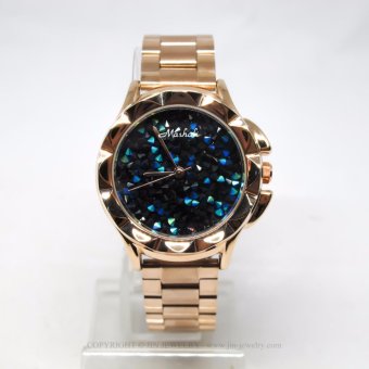 Mashali นาฬิกาข้อมือแบรนด์แท้ รุ่น M-88115B-rosegold-blue Mashali นาฬิกาข้อมือแบรนด์แท้ รุ่น M-88115B-rosegold-blue