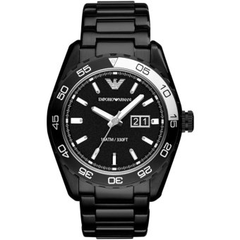 Emporio Armani AR6049 นาฬิกาข้อมือผู้ชาย สาย Stainless สีดำ Emporio Armani AR6049 นาฬิกาข้อมือผู้ชาย สาย Stainless สีดำ