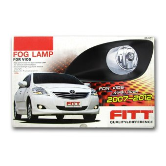 FITT ไฟสปอร์ตไลท์ VIOS07 สีขาวขอบดํำ FITT ไฟสปอร์ตไลท์ VIOS07 สีขาวขอบดํำ