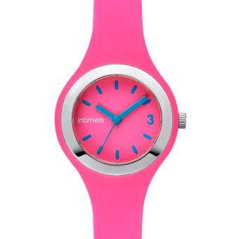 2561 InTimes IT-CF093 Pink - Color fun นาฬิกาข้อมือ แฟชั่น สีชมพู
