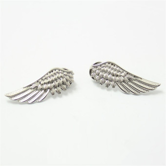 รีวิวพันทิป Jetting Buy 2 pcs Hot Fashion Punk Wings Style Collar Brooches Pinsfor Women Jewelry Gift Silver ลดราคา Jetting Buy 2 pcs Hot Fashion Punk Wings Style Collar Brooches Pinsfor Women Jewelry Gift Silver