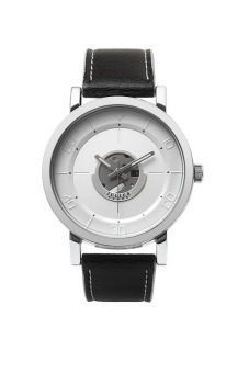 2561 Julius Homme นาฬิกาสำหรับผู้ชาย สีดำ สายหนัง รุ่น JAH-081