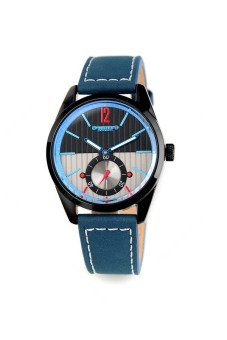 2561 Julius Homme นาฬิกาสำหรับผู้ชาย สีน้ำเงิน สายหนัง รุ่น JAH-088
