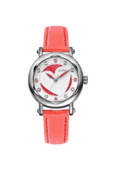 ซื้อ/ขาย Julius นาฬิกาสำหรับผู้หญิง สีชมพู สายหนัง รุ่น JA-792