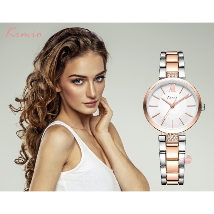 รับประกันศูนย์ไทย พร้อมกล่อง - KIMIO KM23 Lady Watch Japan Quartz Movement
