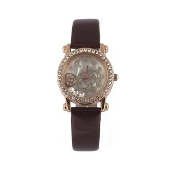 ประเทศไทย Mame Fashion Trendy นาฬิกาข้อมือ รุ่น MAME TD AB1-13 (สีน้ำตาล)
