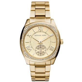 ราคา Michael Kors Women s MK6134 Bryn Gold-Tone Stainless Steel Watch