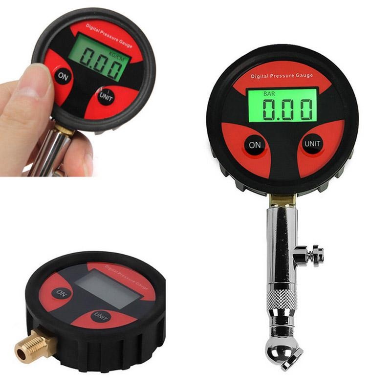 ขาย PAlight Car LCD Digital Tire Tyre Air Pressure Gauge Tester For Motorcycle - intl