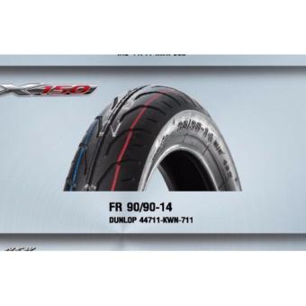ยางนอกล้อหน้า PCX 125 - 150 แบบไม่มียางใน DUNLOP 90/90-14 ยางแท้จากฮอนด้า KWN ยางนอกล้อหน้า PCX 125 - 150 แบบไม่มียางใน DUNLOP 90/90-14 ยางแท้จากฮอนด้า KWN