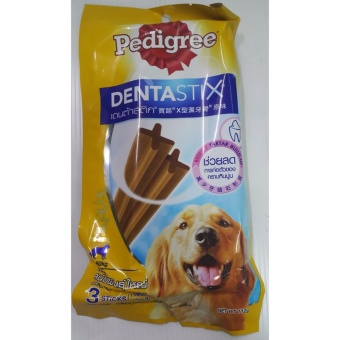 รีวิวพันทิป Pedigree Dentastix เพ็ดดีกรี เดนต้าสติ๊กสำหรับสุนัขพันธ์ใหญ่ 112กรัม จัดโปรโมชั่น Pedigree Dentastix เพ็ดดีกรี เดนต้าสติ๊กสำหรับสุนัขพันธ์ใหญ่ 112กรัม