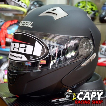 ดูภาพ REAL helmet หมวกกันน็อค Real COSMO R สี ดำด้าน (Big Bike and motorcycle Helmet) เพิ่มเติม REAL helmet หมวกกันน็อค Real COSMO R สี ดำด้าน (Big Bike and motorcycle Helmet)
