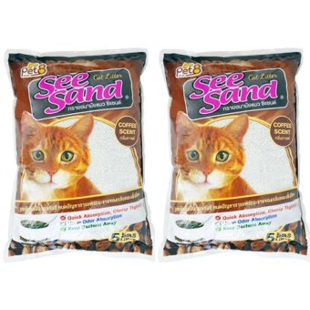 รีวิวพันทิป See Sand Cat Litter Coffee Scent 5L (2 bags) ทรายแมว ซีแซนด์ กลิ่นกาแฟ สูตร จับตัว เป็นก้อน ทันที ขนาด 5 ลิตร (2 ถุง) ต้องการขาย See Sand Cat Litter Coffee Scent 5L (2 bags) ทรายแมว ซีแซนด์ กลิ่นกาแฟ สูตร จับตัว เป็นก้อน ทันที ขนาด 5 ลิตร (2 ถุง)
