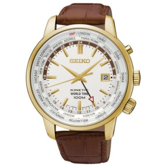 ประเทศไทย SEIKO นาฬิกาชาย Watch KINETIC NEO SPORTS GOLD SUN070P1