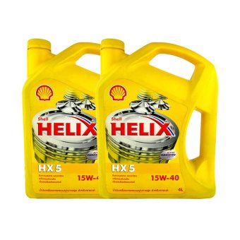 ลดราคา SHELL น้ำมันเครื่อง HELIX HX5 15W-40 เบนซิน 4 ลิตร (2 แกลลอน) รีวิวพันทิป SHELL น้ำมันเครื่อง HELIX HX5 15W-40 เบนซิน 4 ลิตร (2 แกลลอน)