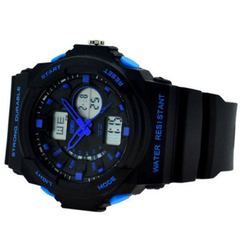 SKMEI นาฬิกาแฟชั่นผู้ชาย กันน้ำ ดิจิตอล สีน้ำเงิน Sport Fashion Waterproof LED Digital Men Watch - Blue July 2018 - 3 SKMEI นาฬิกาแฟชั่นผู้ชาย กันน้ำ ดิจิตอล สีน้ำเงิน Sport Fashion Waterproof LED Digital Men Watch - Blue - 3