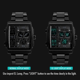 SKMEI แบรนด์ดิจิตอลควอทซ์ผู้ชาย Wristwatches กลางแจ้งกีฬามัลติฟังก์ชั่น Led ดิจิตอลโครโนกราฟ 50 เมตรกันน้ำนาฬิกา 1274 - นานาชาติ SKMEI แบรนด์ดิจิตอลควอทซ์ผู้ชาย Wristwatches กลางแจ้งกีฬามัลติฟังก์ชั่น Led ดิจิตอลโครโนกราฟ 50 เมตรกันน้ำนาฬิกา 1274 - นานาชาติ