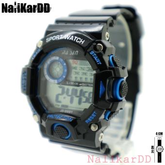 2561 Sport Watch (Teen Sport) นาฬิกาข้อมือผู้ชาย-ผู้หญิงและเด็ก(7+) สายยาง ทรงกลม ระบบ Digital