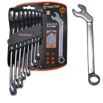 Tactix 370691 wrench ประแจปากตาย 8 ตัว Tactix 370691 wrench ประแจปากตาย 8 ตัว