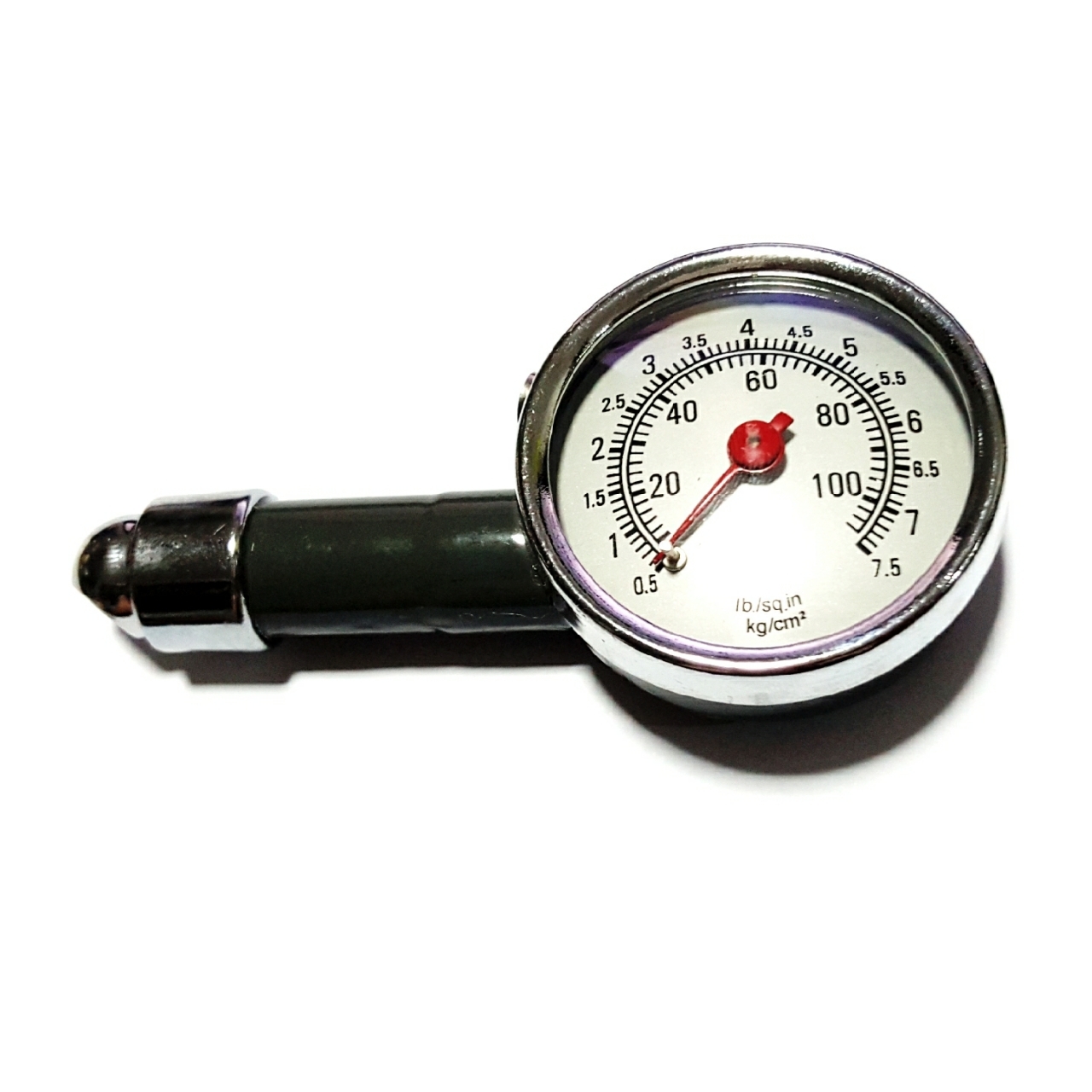 เครืองวัดความดันลมยางหน้าปัดขาว Tyre Tire Pressure Gauge Meter (Grey) เครืองวัดความดันลมยางหน้าปัดขาว Tyre Tire Pressure Gauge Meter (Grey)