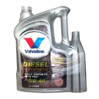 Valvoline วาโวลีน ดีเซล ซินเธติค SAE 5W-40 API CI-4/SL 6+1ลิตร Valvoline วาโวลีน ดีเซล ซินเธติค SAE 5W-40 API CI-4/SL 6+1ลิตร