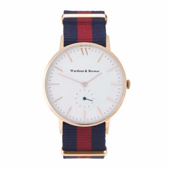 ราคา Wardour and Brewer RoseGold Red-Blue Nato