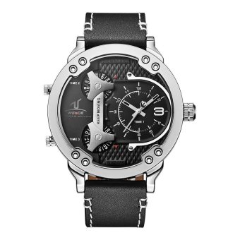 ... ราคา Weide UV1506-1C นาฬิกาผู้ชาย สายหนัง