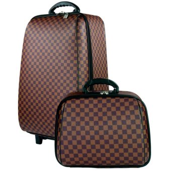 Wheal กระเป๋าเดินทาง ลิขสิทธิ์แท้ เซ็ทคู่ 20 นิ้ว/14 นิ้ว LouiseBrown 45120 (New Collection)