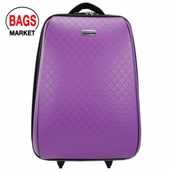 WHEAL กระเป๋าเดินทางเซ็ทคู่ 20/14 นิ้ว ระบบรหัสล๊อค B-Chanel Code F780720-6 (Purple) ลิขสิทธิ์แบรนด์แท้ จากโรงงานผู้ผลิตโดยตรง