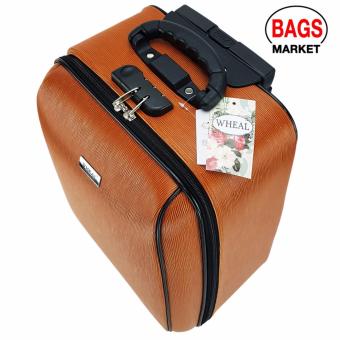 WHEAL กระเป๋าเดินทางระบบรหัสล๊อค เซ็ทคู่ 20/14 นิ้ว Wood Classic Code F780320-3 (Light Brown) ลิขสิทธิ์แบรนด์แท้ จากโรงงานผู้ผลิตโดยตรง