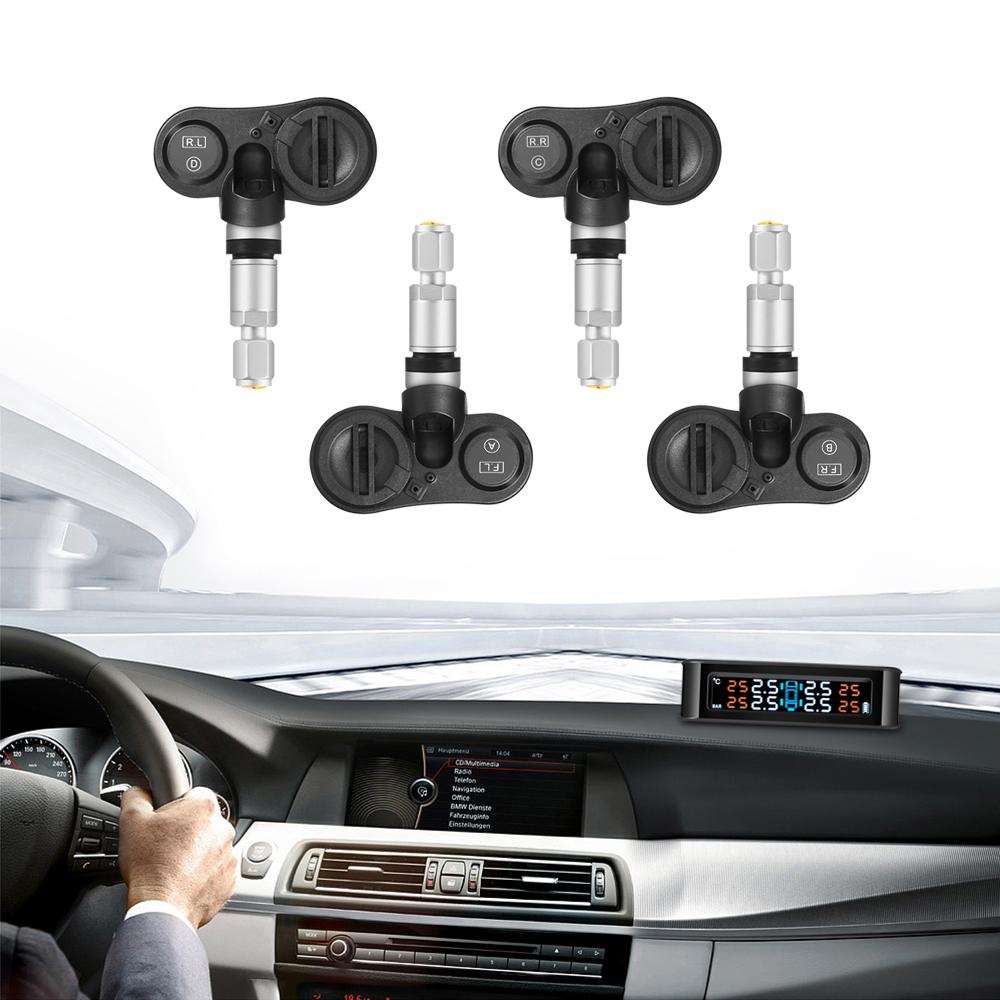 ZEEPIN C220 ขับเคลื่อนด้วยพลังงานแสงอาทิตย์ TPMS ระบบตรวจสอบความดันยางรถ 4 เซ็นเซอร์ภายใน - นานาชาติ ZEEPIN C220 ขับเคลื่อนด้วยพลังงานแสงอาทิตย์ TPMS ระบบตรวจสอบความดันยางรถ 4 เซ็นเซอร์ภายใน - นานาชาติ