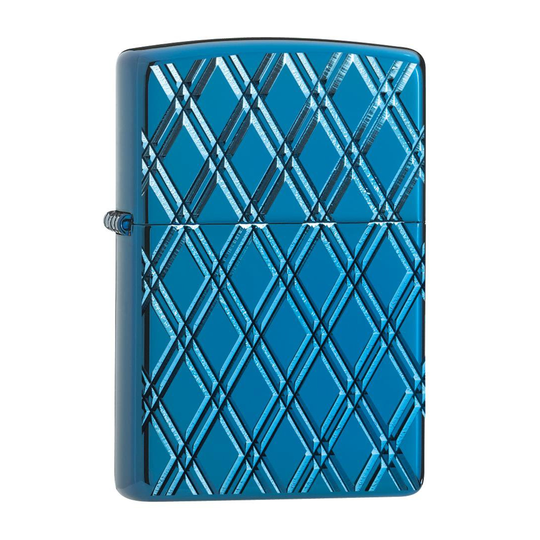 29964 Zippo Armor Blue Diamonds ของแท้(Empty Zippo Lighter without Fuel ไฟแช็กเปล่าไม่มีเชื้อเพลิง) ราคา 4,150 บาท*ส่งฟรี