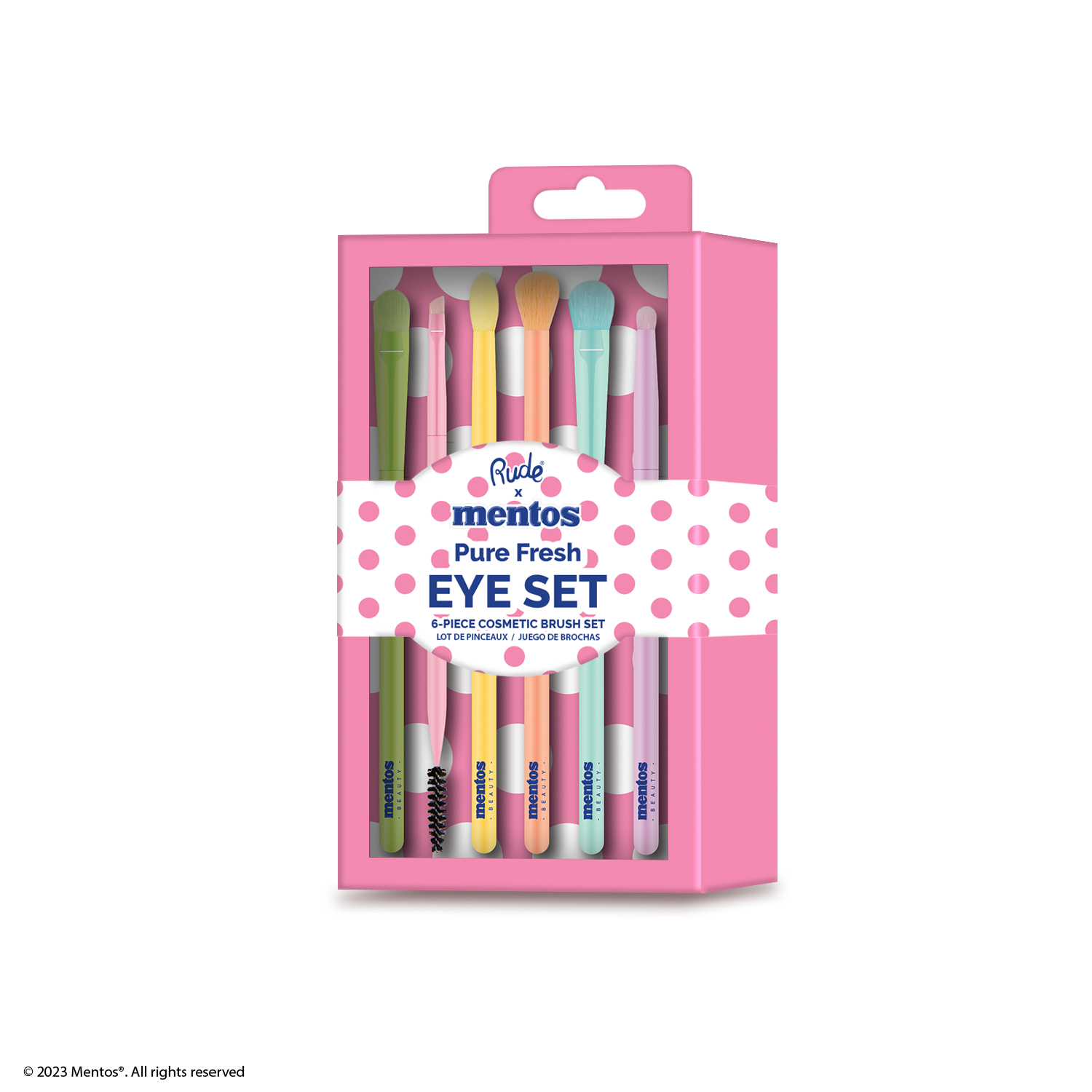 ผลิตภัณฑ์ความงามและการดูแลผิว RUDE COSMETICS Mentos Eye Brush Set ราคา 1,090 บาท*ส่งฟรี